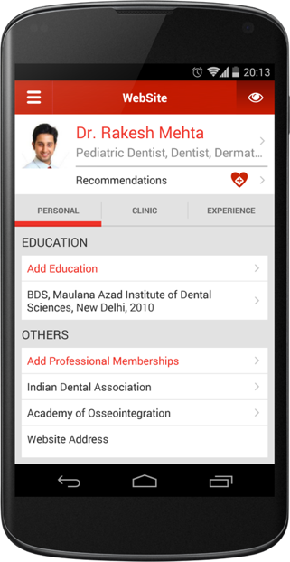 Lybrate - Practice Management Android App