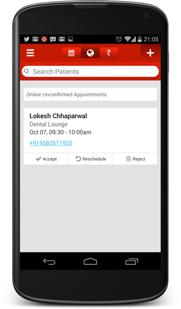 Lybrate - Practice Management Android App